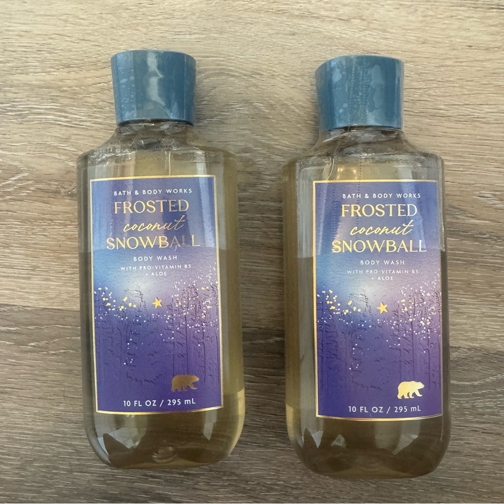 Bath & Body Works | Lot of 2 Frosted Coconut Snowball Body Wash 10 fl oz NWT